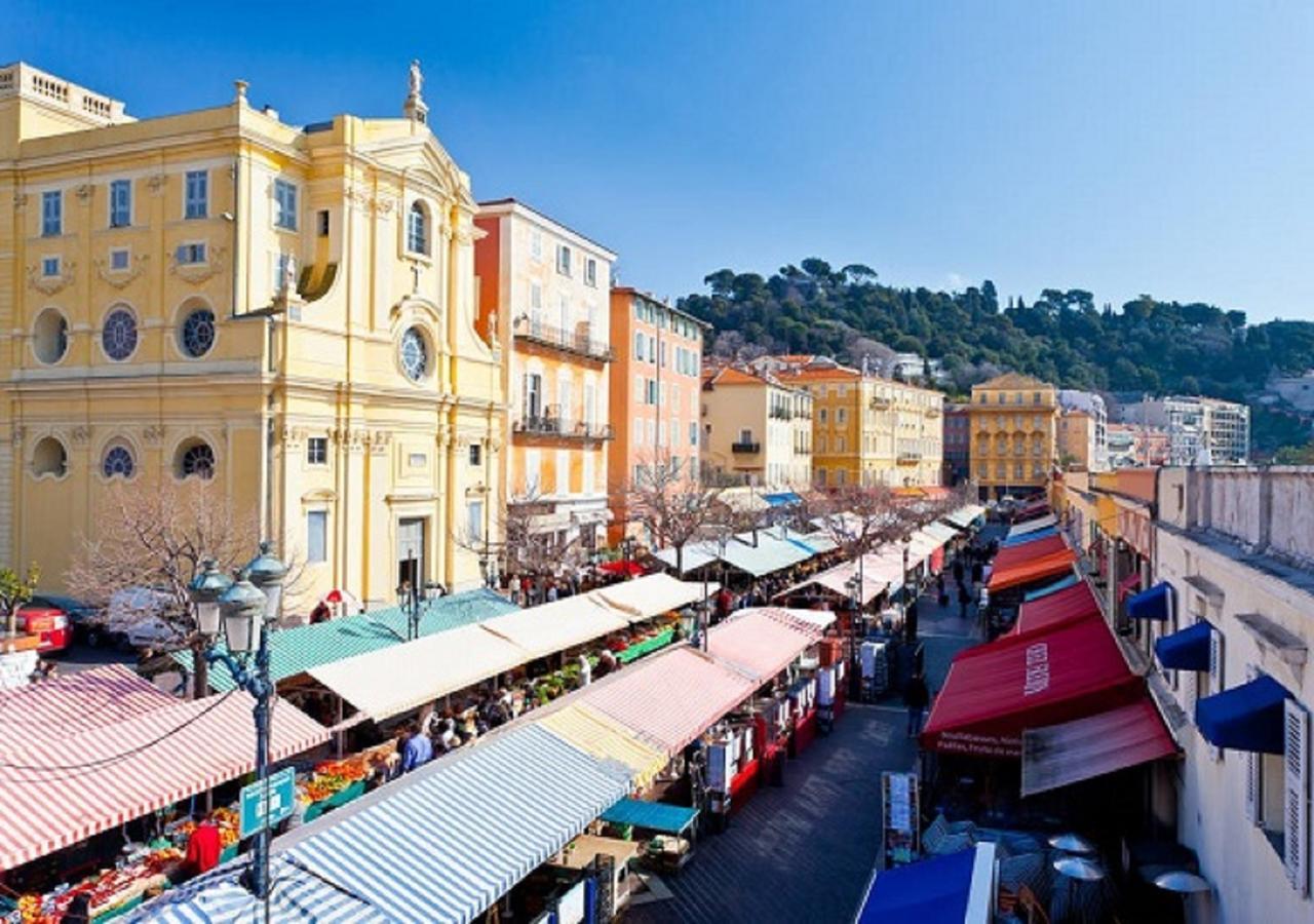 Le Rossetti B. - Modern, Long Balcony, Old Town Nizza Exterior foto
