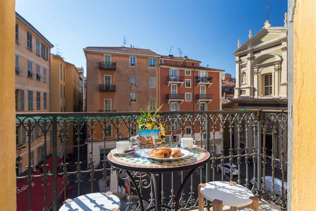Le Rossetti B. - Modern, Long Balcony, Old Town Nizza Exterior foto