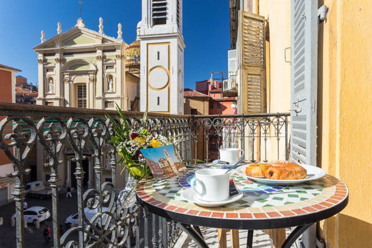 Le Rossetti B. - Modern, Long Balcony, Old Town Nizza Exterior foto